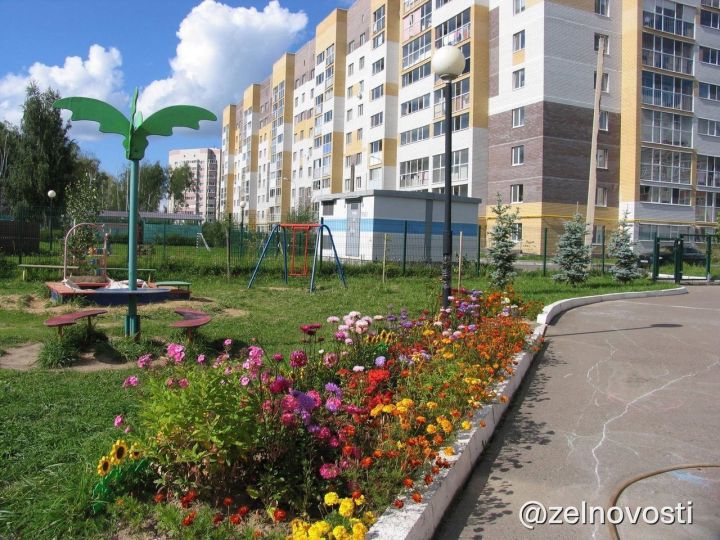 В Зеленодольском районе благоустроят 58 дворов и построят молодежный центр