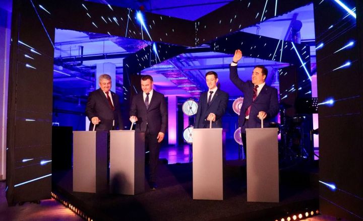 В Зеленодольском районе торжественно открыли технопарк «Искра-Волга»