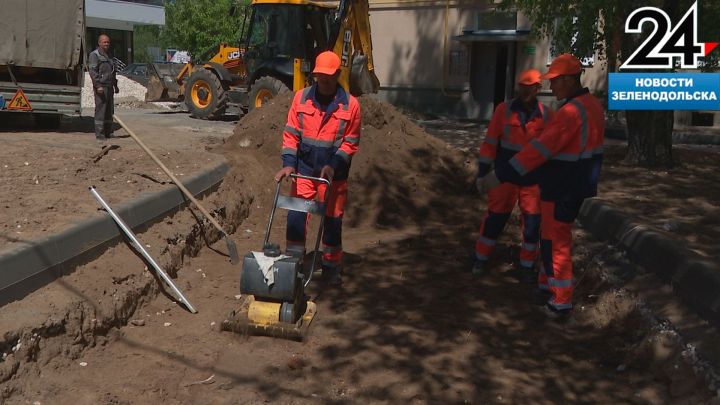 Зеленодольские дворы преображаются в рамках республиканской программы