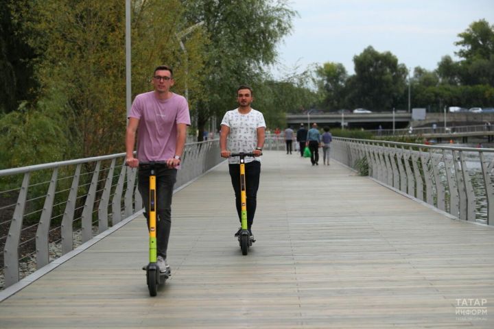 Запрет на электросамокаты в Казани не планируется