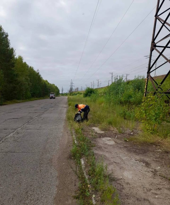 В Зеленодольске ежедневно ведутся работы по очистке города