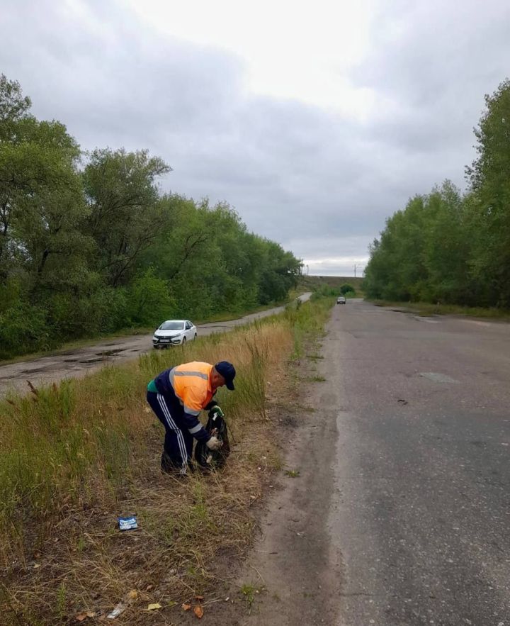 В Зеленодольске ежедневно ведутся работы по очистке города