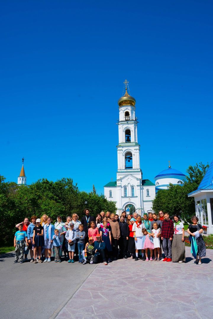 В Раифском монастыре провели новый этап детского летнего форума в честь преподобного Серафима Саровского