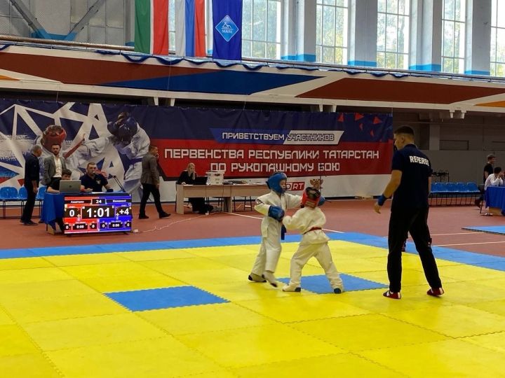 В СК «Маяк» Зеленодольска прошло Первенство Татарстана по рукопашному бою