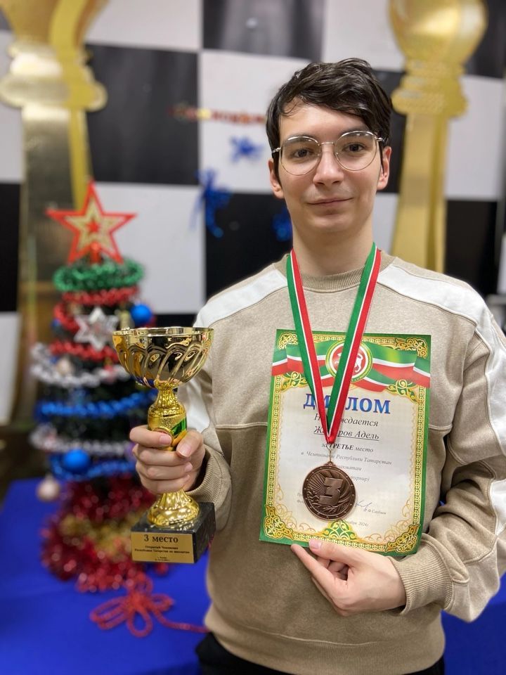 Зеленодольский шахматист стал чемпионом РТ по шахматам