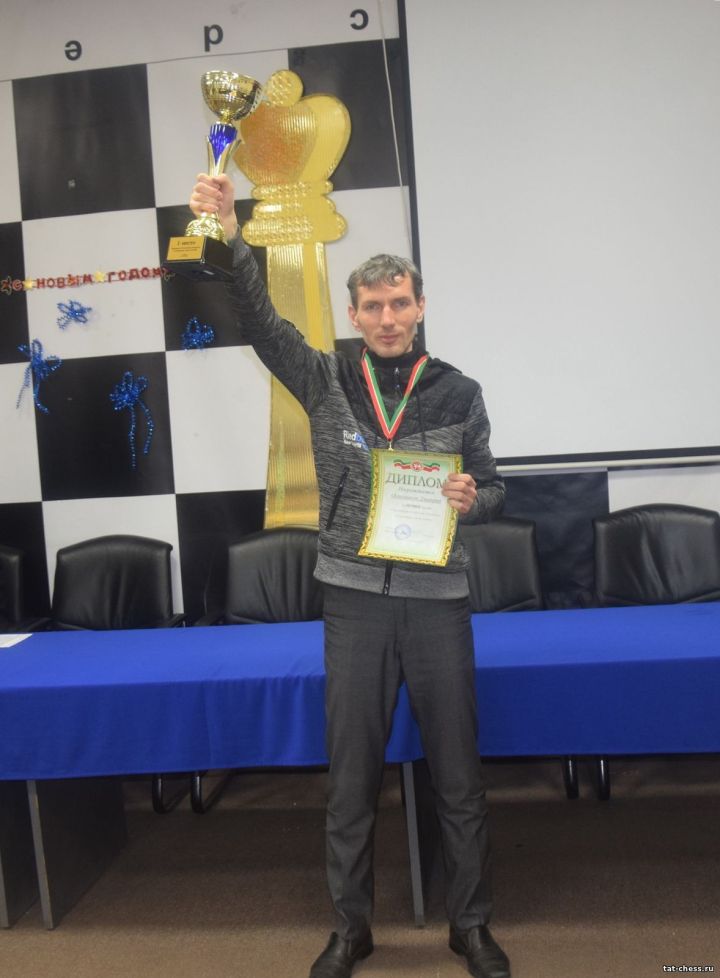 Зеленодольский шахматист стал чемпионом РТ по шахматам