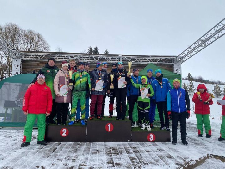 Зеленодольские лыжники успешно выступили на сельской спартакиаде