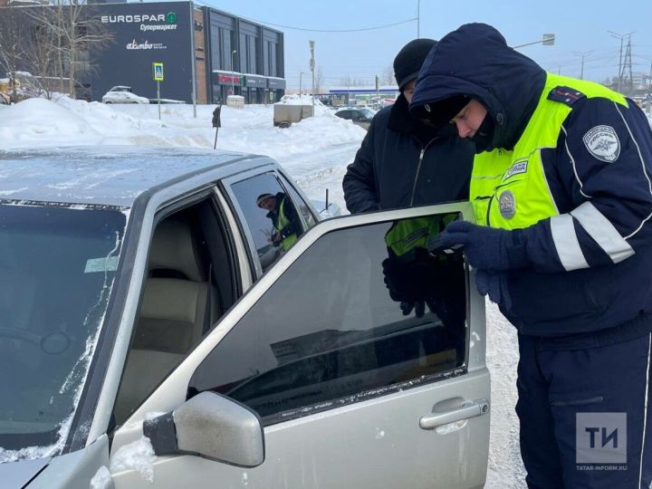 За неделю в Зеленодольске задержали 8 нетрезвых водителей