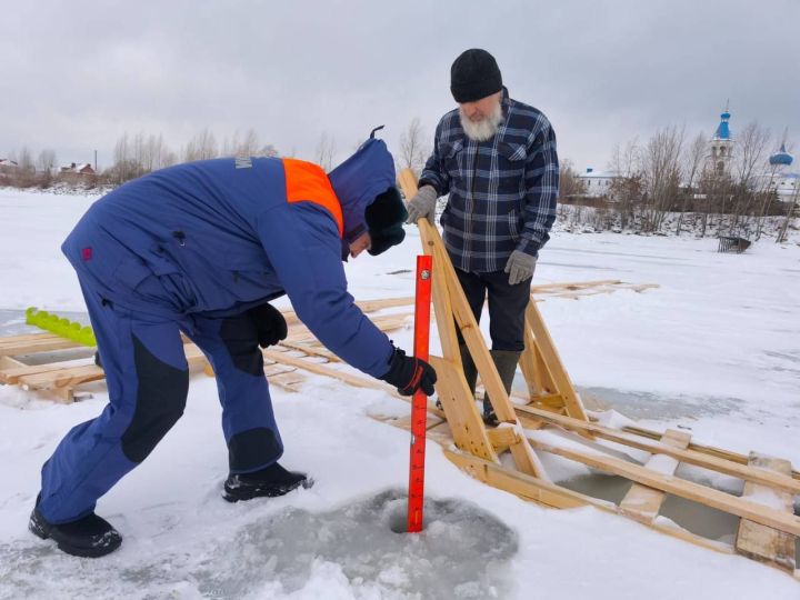 В праздник Крещения Господня в Зеленодольском районе предварительно будут открыты 5 купелей