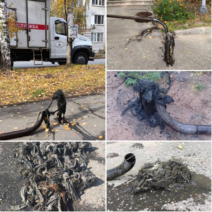 Каждый день ремонтные бригады водоканала устраняют засоры в канализации