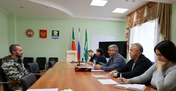 Ветеран СВО рассказал о своей жизни на приеме граждан у главы Зеленодольского района