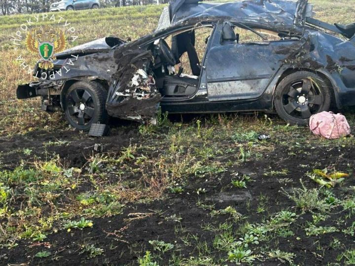 Раскрыты детали ДТП на трассе в Татарстане, в результате которого погибли три человека