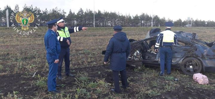 Раскрыты детали ДТП на трассе в Татарстане, в результате которого погибли три человека