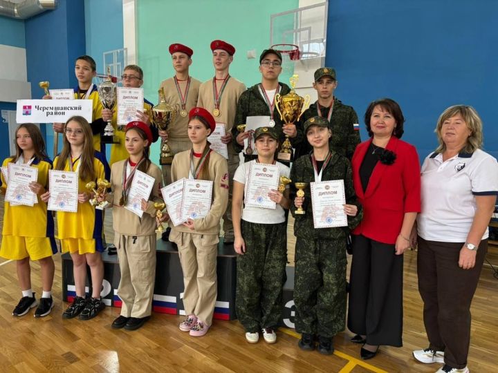 Юнармейцы Зеленодольска в тройке сильнейших!