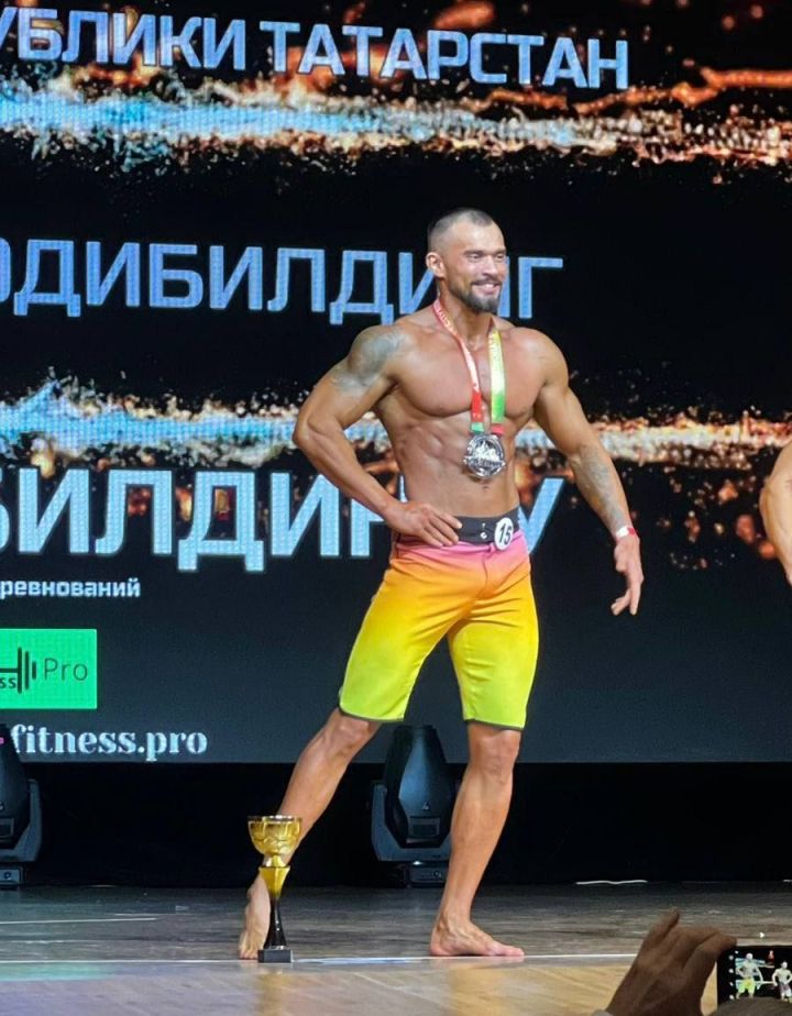 Зеленодольский фитнес-тренер — вице-чемпион Республики Татарстан по пляжному бодибилдингу