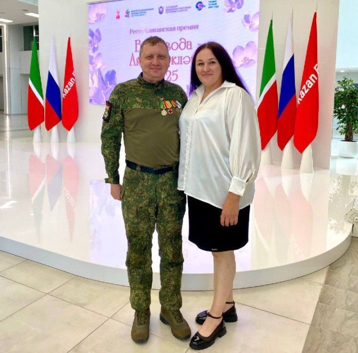 Медалью «За помощь фронту» удостоена старшая медицинская сестра Васильевской стоматполиклиники Гузель Белова