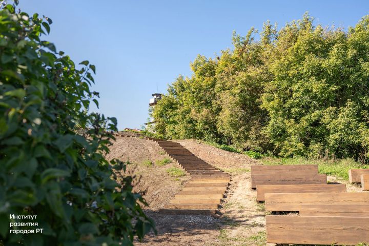 В Свияжске началось восстановление исторического облика территории