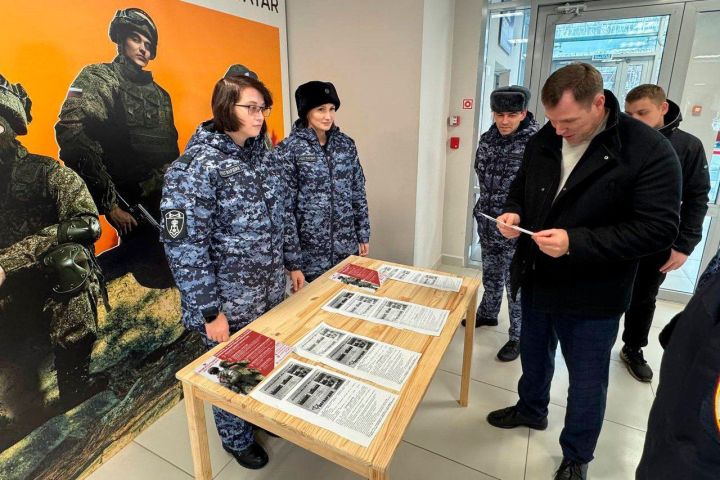 В Зеленодольске прошла акция по привлечению желающих на службу во вневедомственную охрану