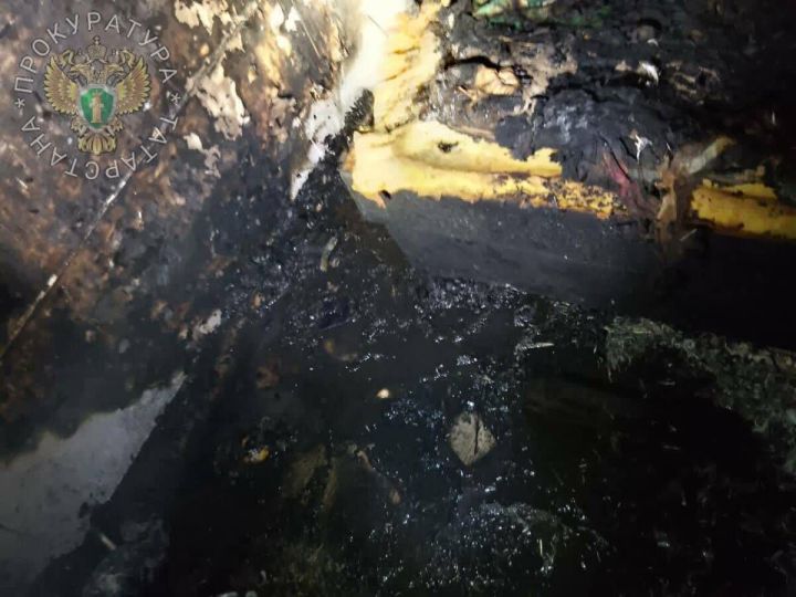 Из-за короткого замыкания погибла в пожаре жительница Нурлат