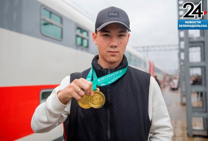 Зеленодолец Михаил Минаков завоевал две золотые медали по ушу в Китае