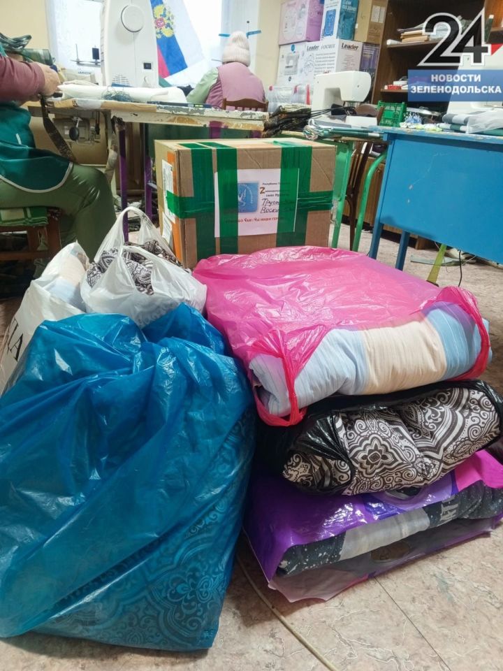 Жители Зеленодольского района собрали гуманитарный груз для организации «Помощь бойцам»