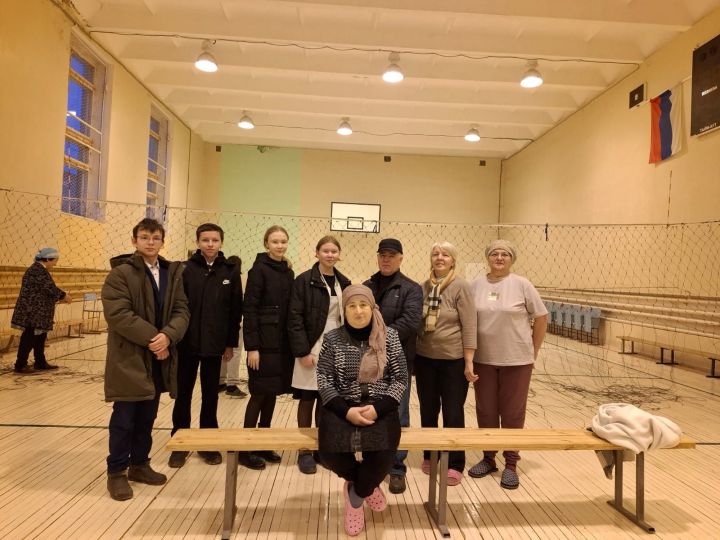 В  штабе волонтеров села Северные Нурлаты продолжает кипеть работа