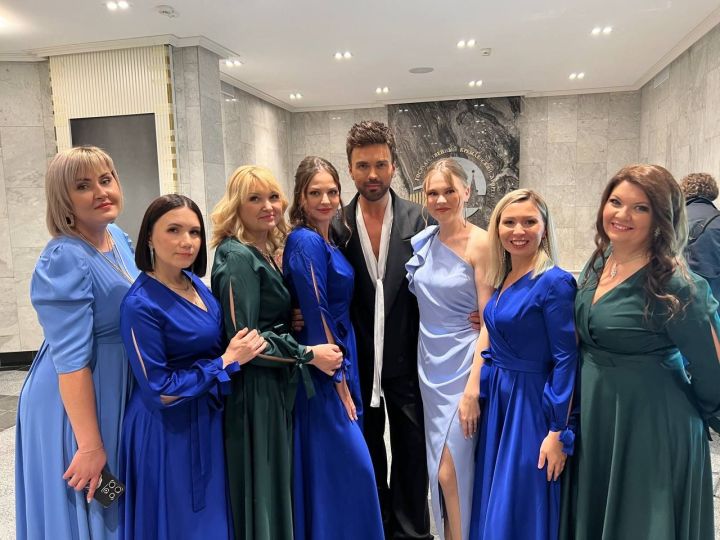 Как Ольга Гребенкина пела в Кремлевском дворце