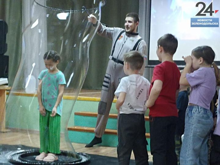 Космическое путешествие устроили волонтеры РОО «Доброе сердце» для воспитанников Нурлатского Доброго Дома