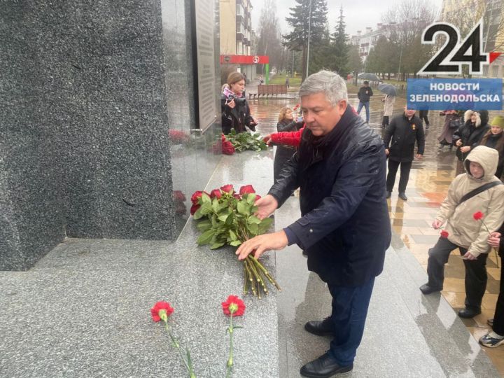 в Зеленодольске после реставрации торжественно открыли памятник В.И. Ленину