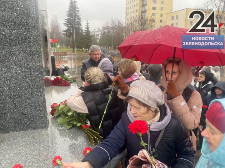 в Зеленодольске после реставрации торжественно открыли памятник В.И. Ленину
