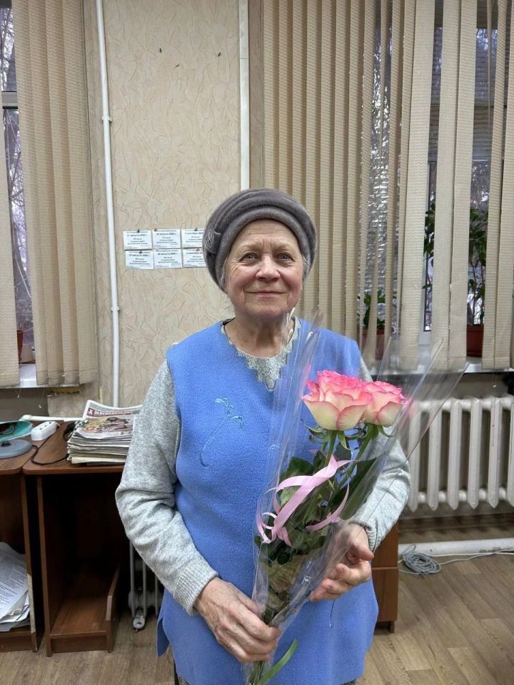 80 лет отмечает бывшая корректор «Зеленодольской правды» Ольга Ерёмина