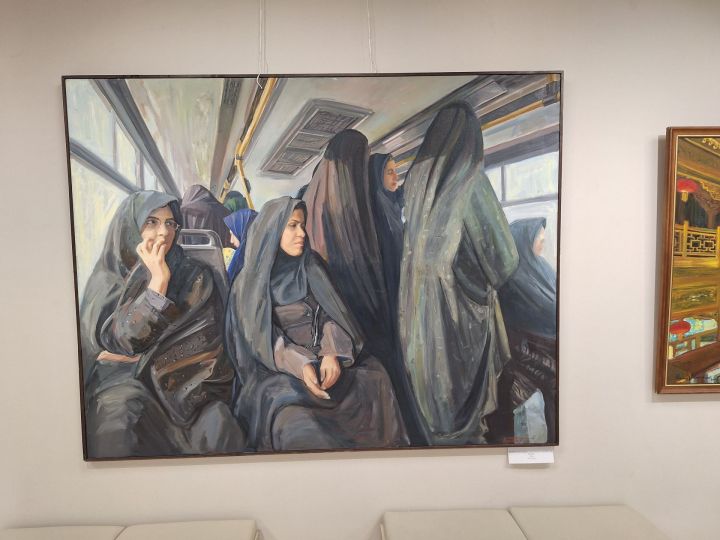 В Художественной галерее Зеленодольска открылась выставка заслуженного деятеля искусств РТ Полины Илюшкиной «Картина мира в красках»