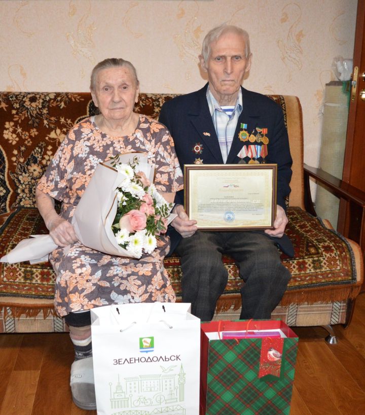 Супруги Левагины в Год семьи отметили юбилей семейной жизни – 70 лет вместе