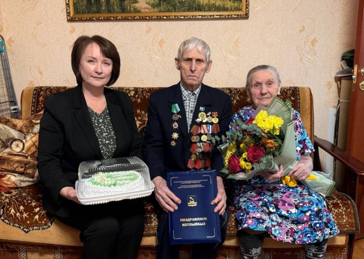 Супруги Левагины в Год семьи отметили юбилей семейной жизни – 70 лет вместе