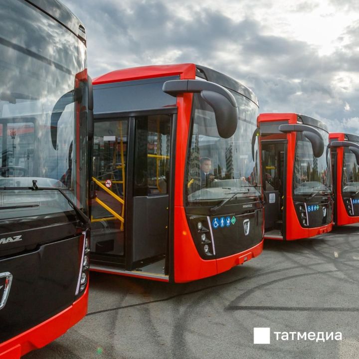 В парке общественного транспорта РТ за год появилось 120 новых автобусов