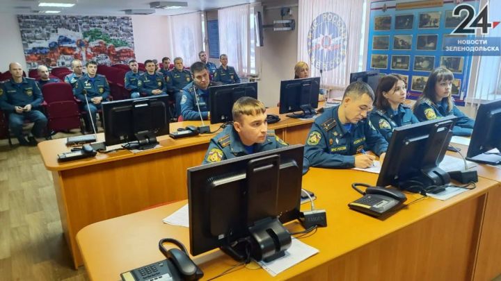 В Зеленодольске официально представили нового руководителя 8 пожарно-спасательного отряда