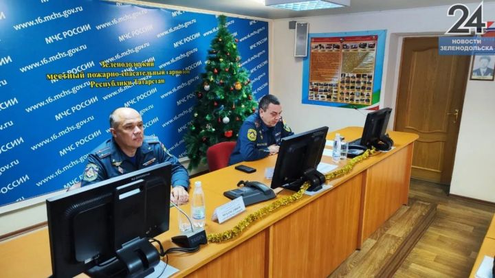 В Зеленодольске официально представили нового руководителя 8 пожарно-спасательного отряда