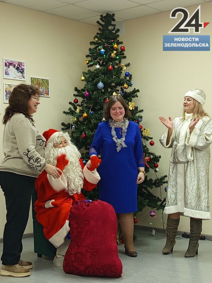 Специалисты Зеленодольского центра «Рэхэт» организовали предновогоднее чудо