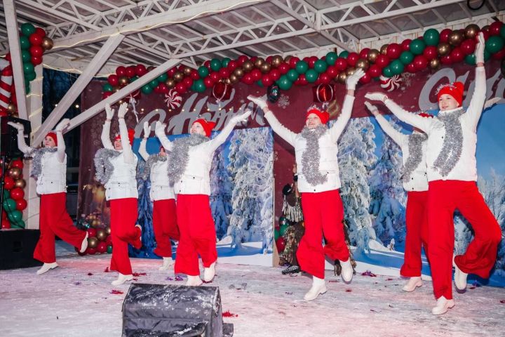 Марафон новогодних елок в Зеленодольском районе