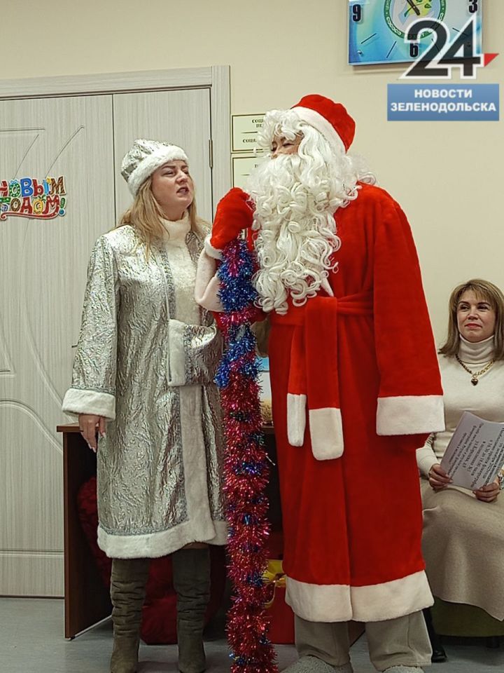 Специалисты Зеленодольского центра «Рэхэт» организовали предновогоднее чудо