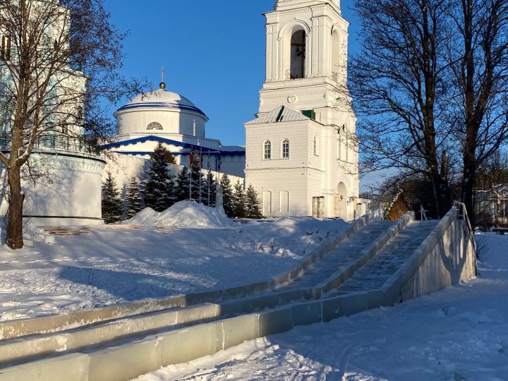 Раифа готовится к Рождеству и Крещению