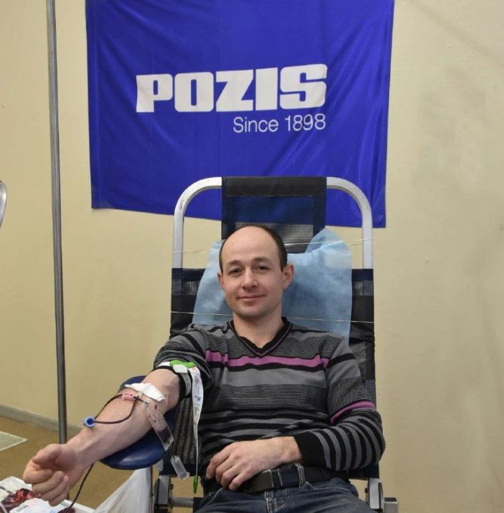 Сотрудники POZIS сдали более 27 литров крови в ходе корпоративного Дня донора