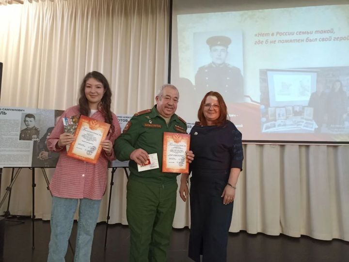 В Раифской школе прошло торжественное мероприятие, завершившее Год защитника Отечества