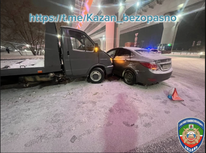 В ДТП за прошедшие сутки в Казани пострадали четыре человека