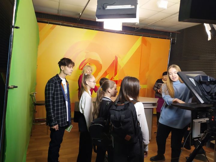 Школьники Зеленодольска могут записаться на экскурсию в телекомпанию