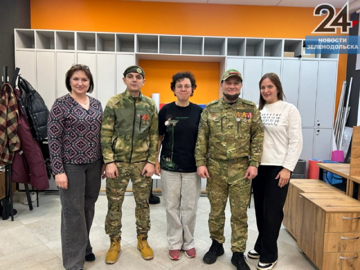 Новогоднее тепло от наших защитников!