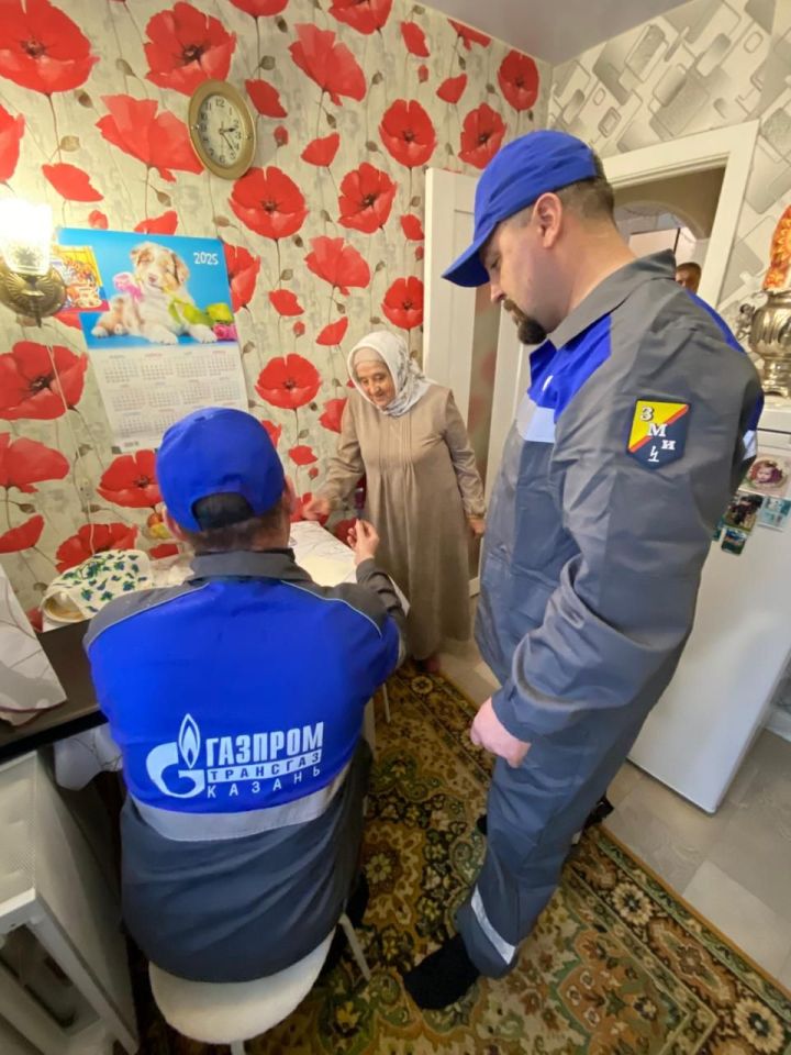 Сотрудники «Зеленодольскгаза» рассказали, зачем регулярно проводят техническое обслуживание