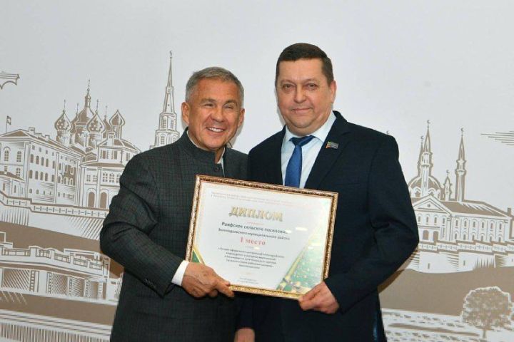 Зеленодольский район признан победителем республиканского конкурса на лучшее новогоднее оформление