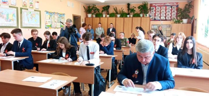 Зеленодольцы написали «Диктант Победы»