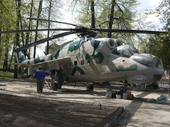 В Зеленодольске к 9 Мая преображается Парк Победы